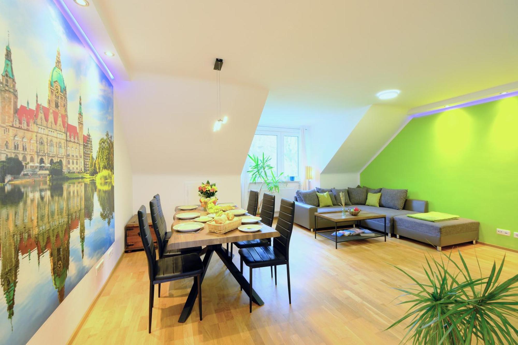 Happybnb - Stilvolles, Naturgelegenes Apartment Mit Blick Auf Den Mittellandkanal Und Die Wasserstadt Hannover - Kamin, Parken Und Spielplatz Exteriér fotografie